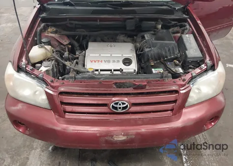 2004 Toyota Highlander V6 from USA, damaged, VIN JTEEP21A340018191
